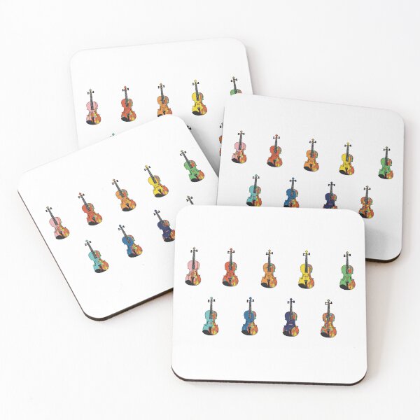 Item preview, Rainbow Drip Violin Stickers designed and sold by UselessMarshmallow.