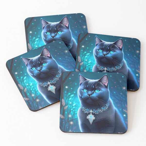Item preview, Magical Black British Shorthair Cat designed and sold by Nocturne  Paws.