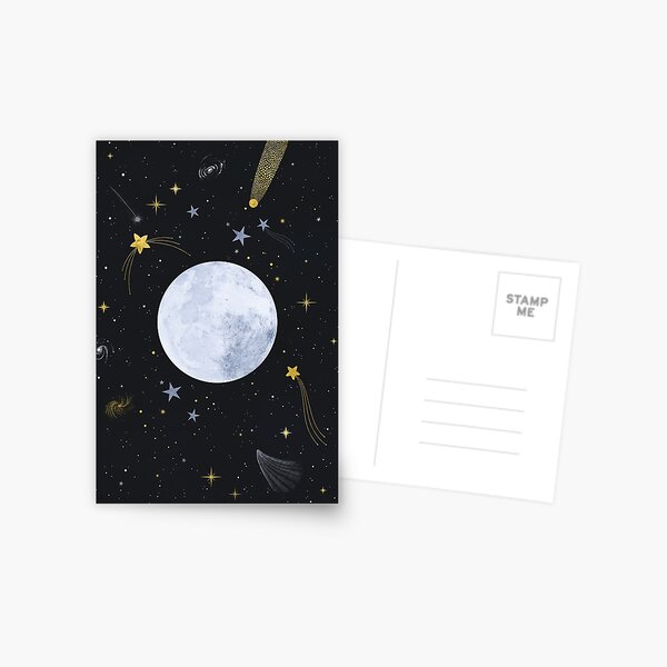 Nuit magique Carte postale
