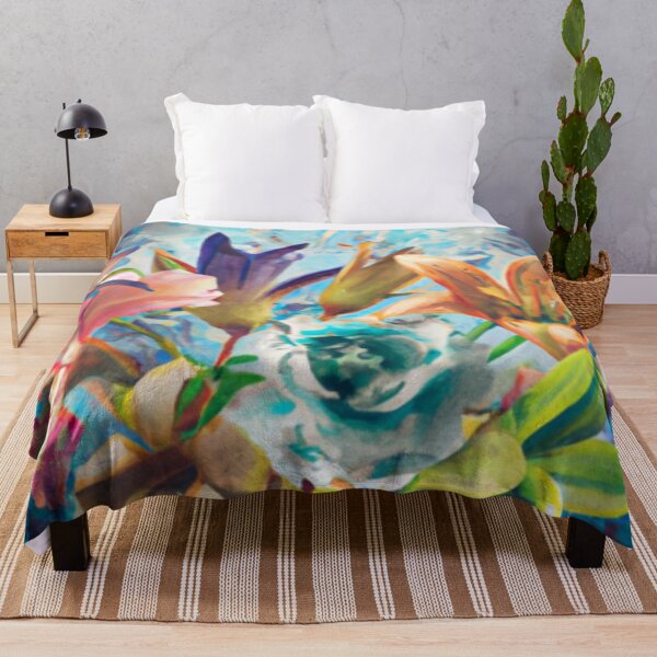 Item preview, Colourful Vintage Spring Blooms Flora, Beautiful Floral Garden designed and sold by Flowerartlovers.