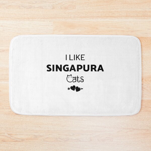 Item preview, I Like Singapura Cats designed and sold by inspireartistry ⭐⭐⭐⭐⭐.