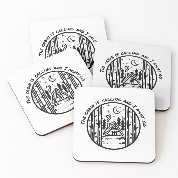 Item preview, The cabin is calling and I must go designed and sold by MoodWriting.