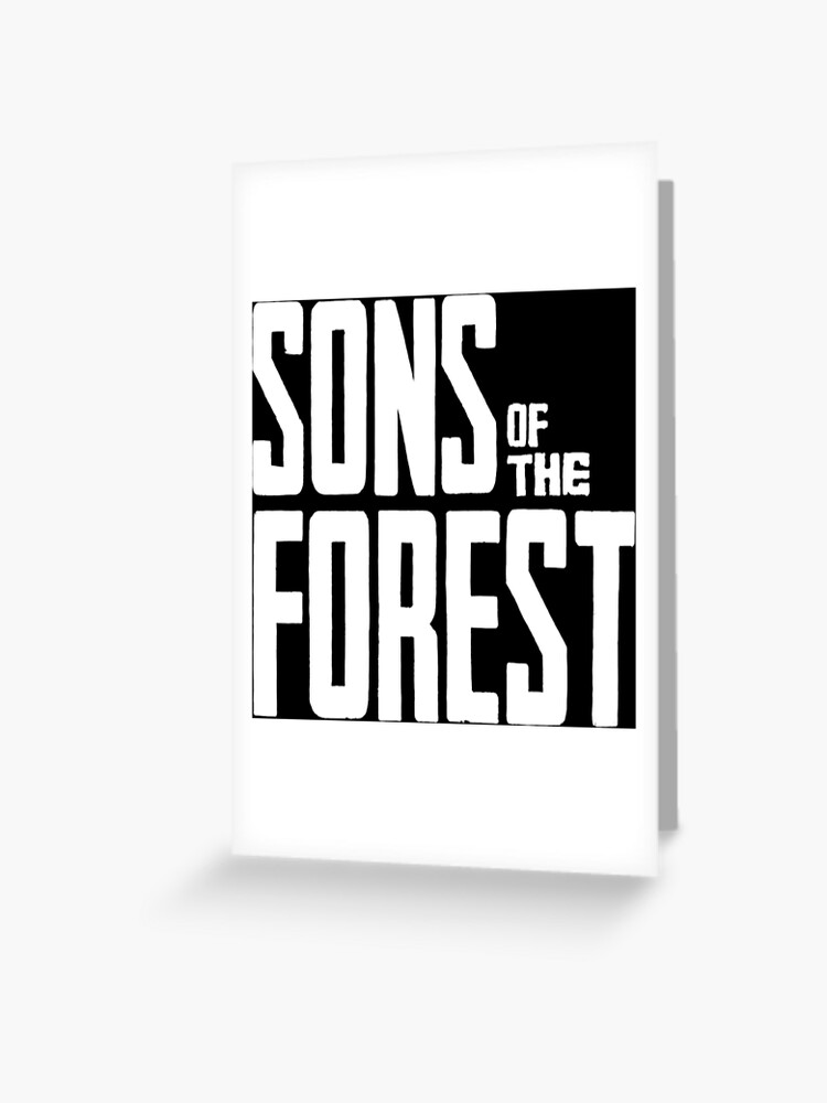 The Forest 2 - Sons of The Forest Game | Greeting Card