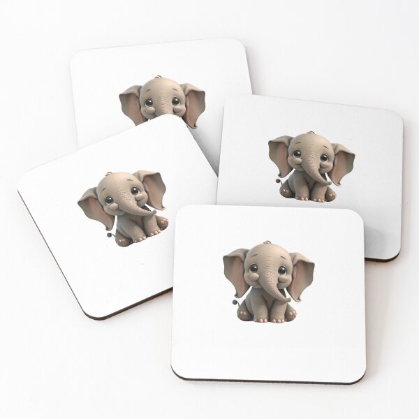 Item preview, itty bitty elephant designed and sold by abdilahe60.