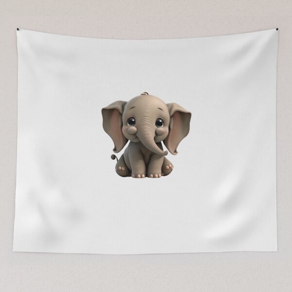 Item preview, itty bitty elephant designed and sold by abdilahe60.
