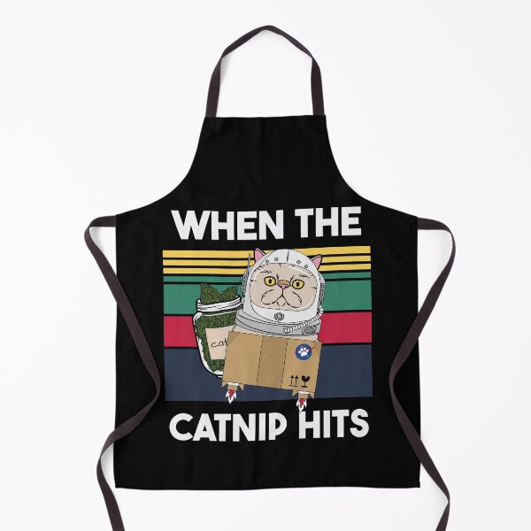 Item preview, When the catnip hits - Funny cartoon stoner cat. designed and sold by PathwayOfColour.