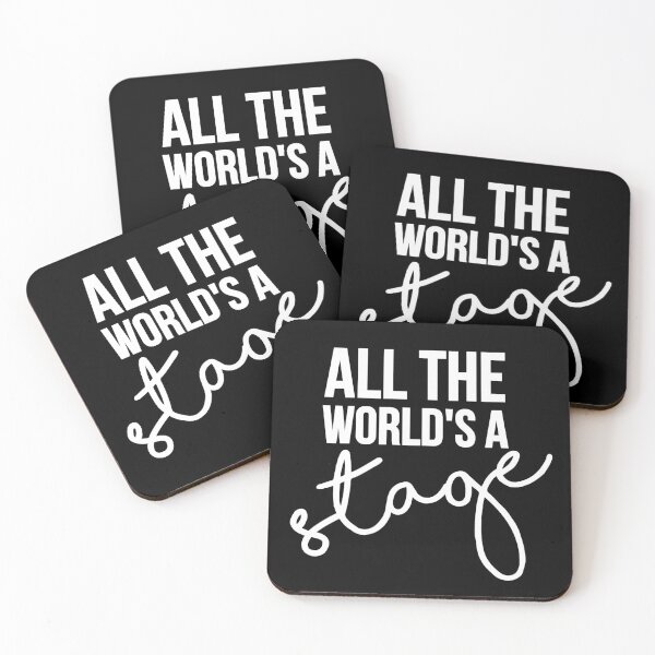 Item preview, All the world's a stage designed and sold by DanaAndTheBooks.