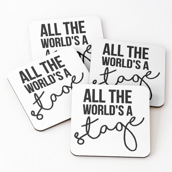 Item preview, All the world's a stage designed and sold by DanaAndTheBooks.