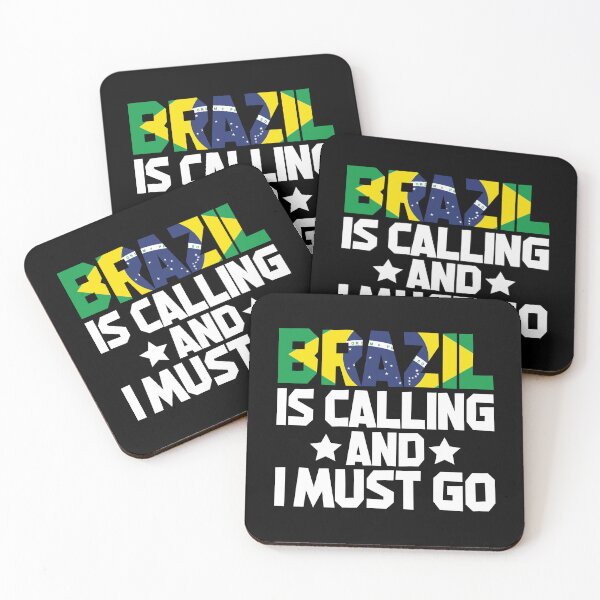 Item preview, Brazil is calling and I must go  - Motivational quote  designed and sold by obedtheartist.