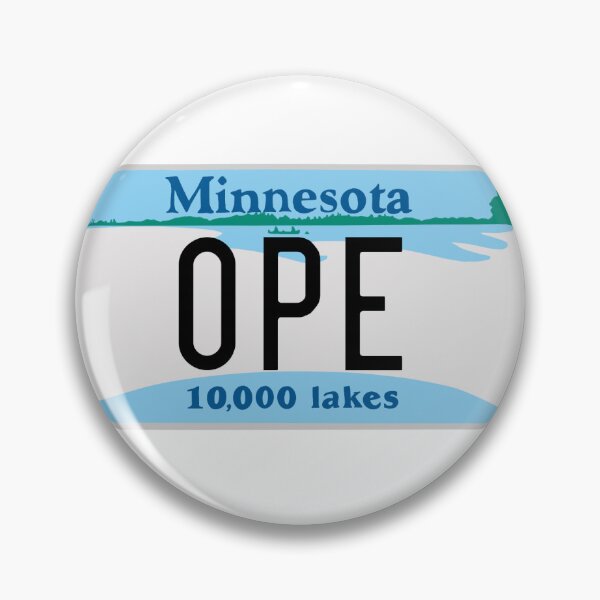Item preview, Ope - Minnesota License Plate designed and sold by Stuffbysteph95.