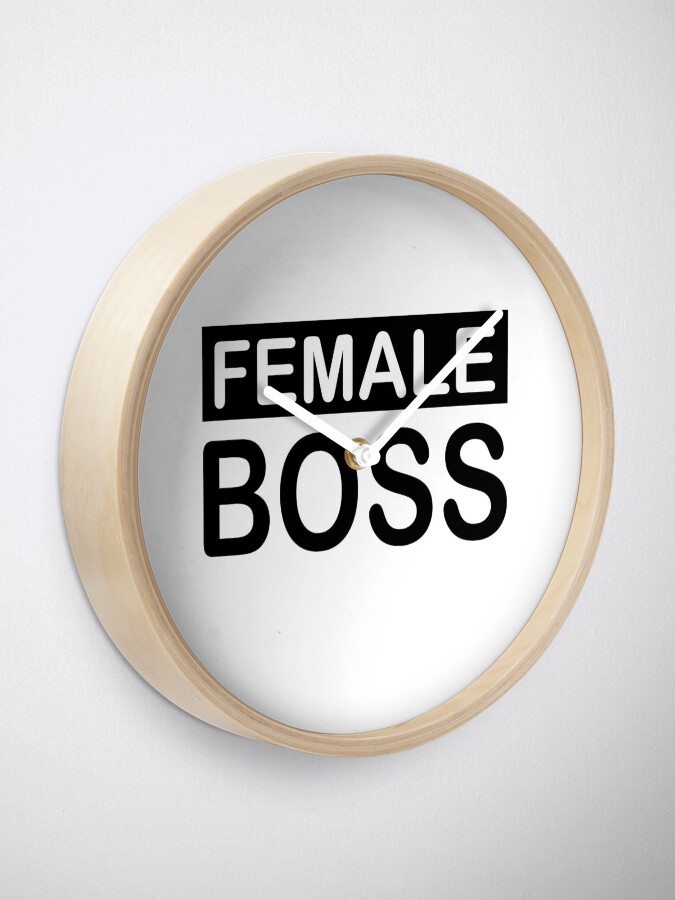 Thumbnail 1 of 4, Clock, Female boss designed and sold by PCollection.