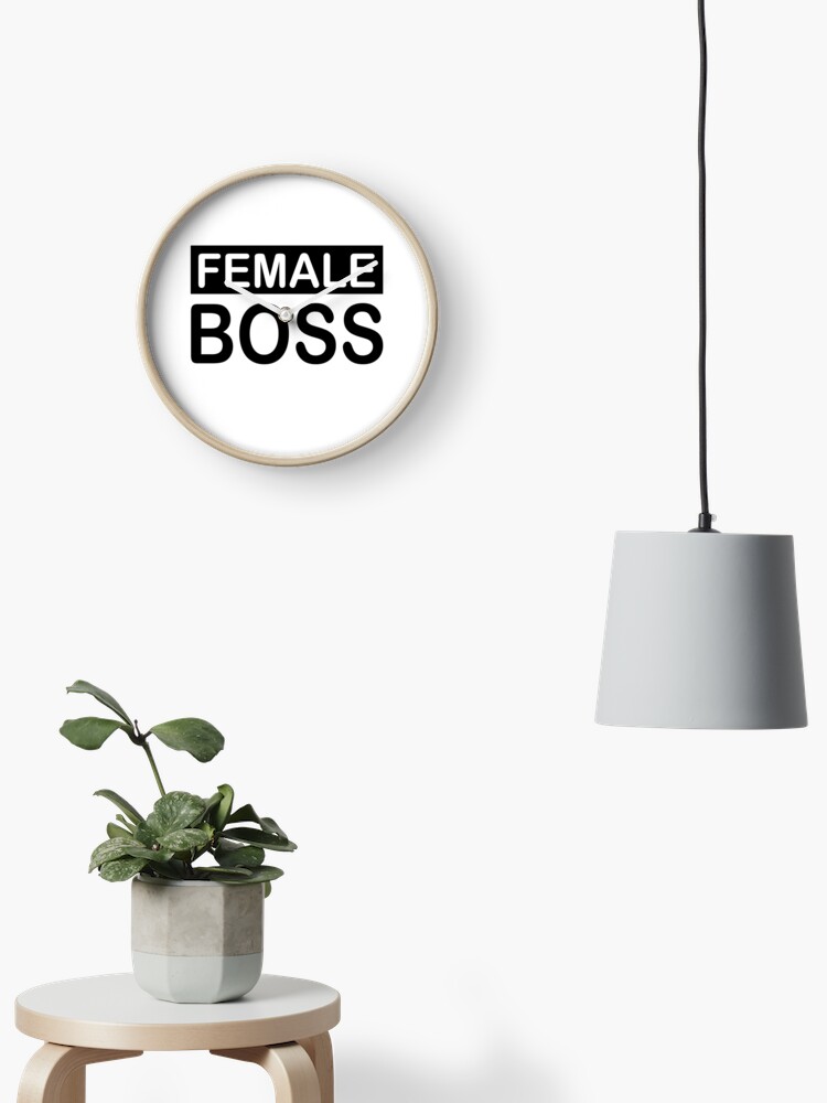 Thumbnail 2 of 4, Clock, Female boss designed and sold by PCollection.