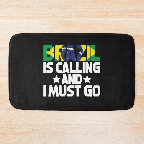 Item preview, Brazil  is calling and I must go  -  Travel Quote designed and sold by obedtheartist.