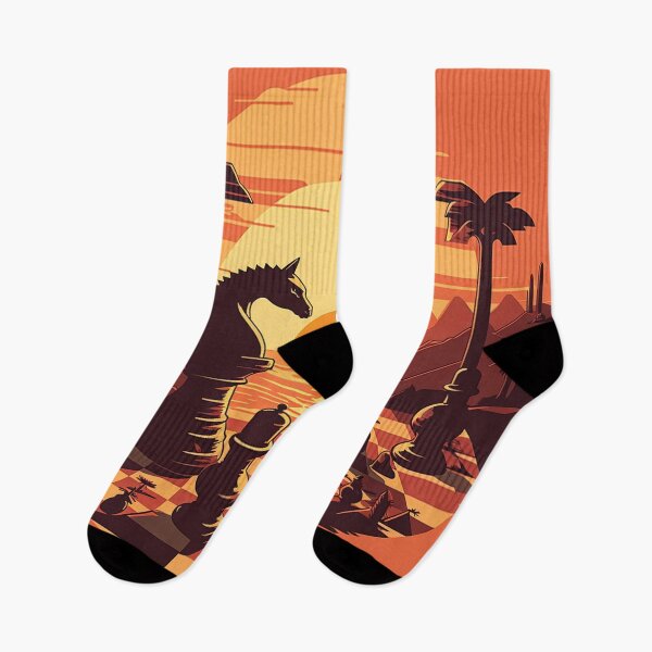 Item preview, Chess Retro Sunset With An Orange Background designed and sold by WixWorks.