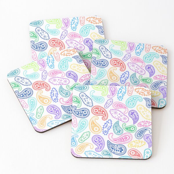 Item preview, Pond Water Paisley - Color Splash designed and sold by thecrunchyflea.