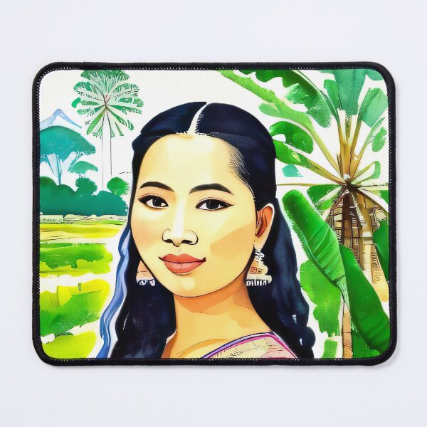Item preview, Cambodian Lady Field Worker designed and sold by RaveToTheGrave.