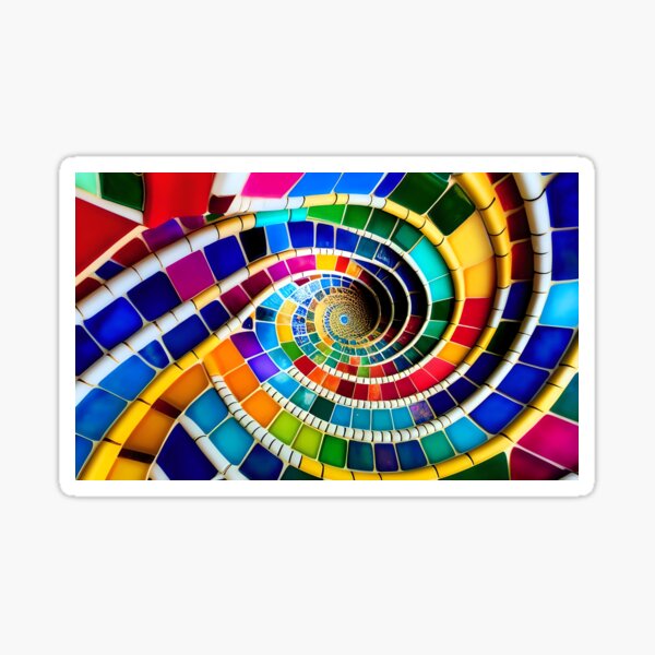 Item preview, Mosaic Spain Gaudi style designed and sold by LolioGifts.