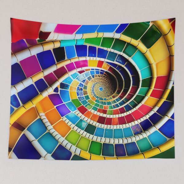 Item preview, Mosaic Spain Gaudi style designed and sold by LolioGifts.