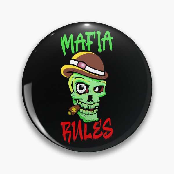 Item preview, Mafia Rules, Graffiti Urban Street Art Skull designed and sold by PacoLocoDesigns.