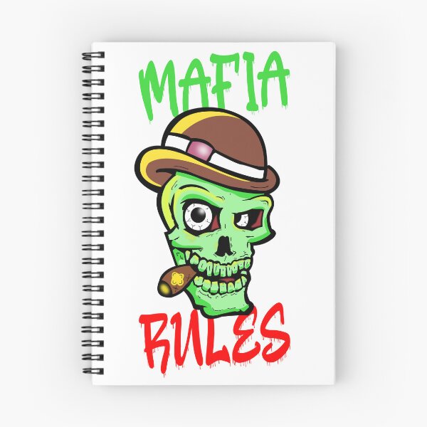 Item preview, Mafia Rules, Graffiti Urban Street Art Skull designed and sold by PacoLocoDesigns.