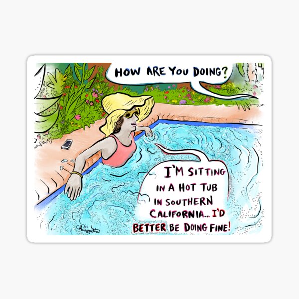 Prescription: SoCal Hot Tub Sticker