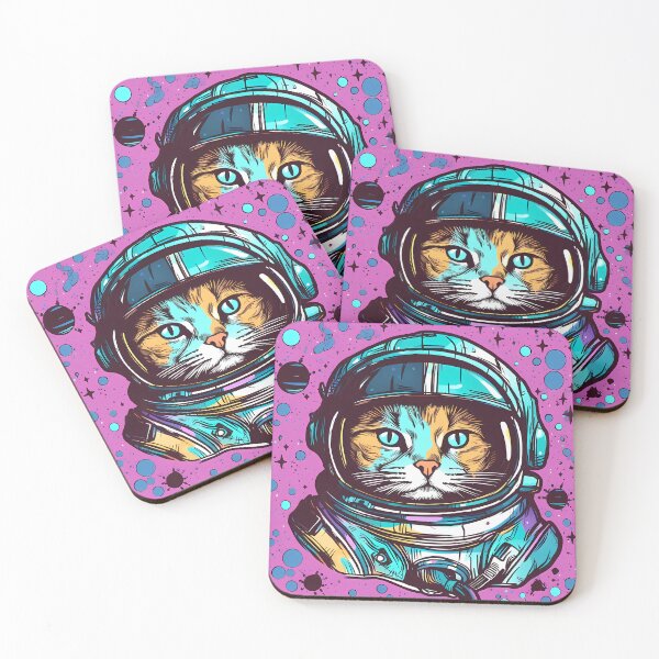 Item preview, Colorful cat painting designed and sold by GudVibeIn.