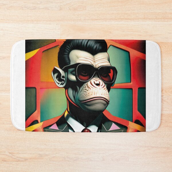 Item preview, fancy crazy monkey designed and sold by artegrafico92.
