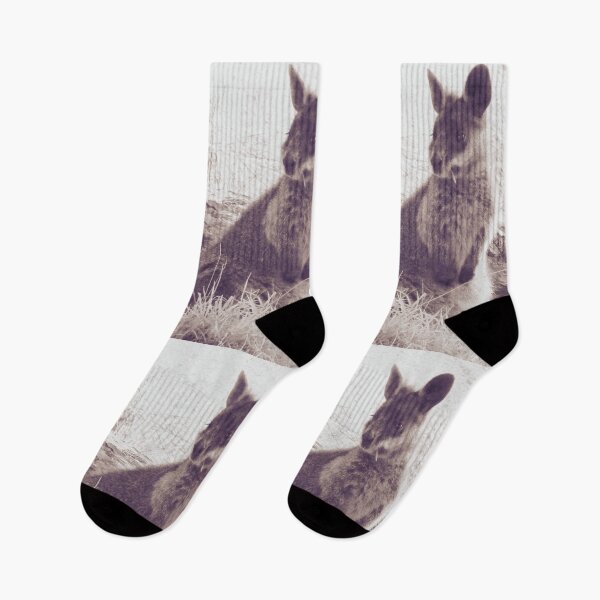 Item preview, Profile of Cute Black Tailed Wallaby designed and sold by StephanieWie27.