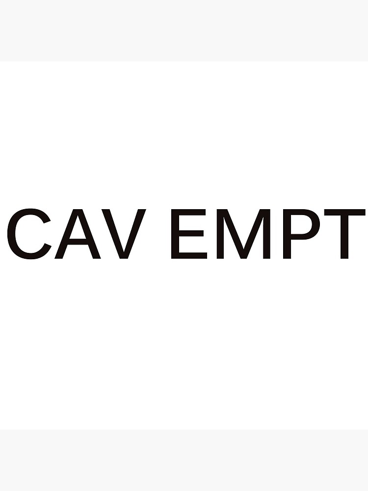 Cav Empt - CAV EMPT WHITE TOTE BAG
