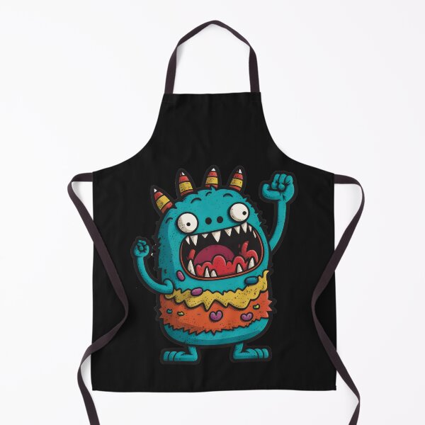 Item preview, Cute Blue Little Monster designed and sold by Cute Robot.