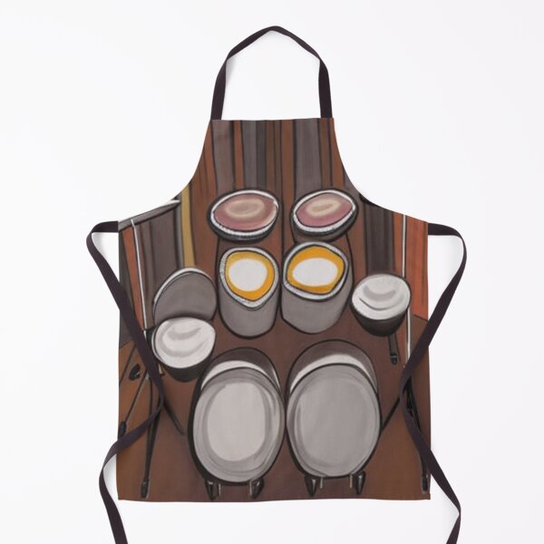 Item preview, AI Art Retro Drumset designed and sold by MugsNstuff Live Love Create!.