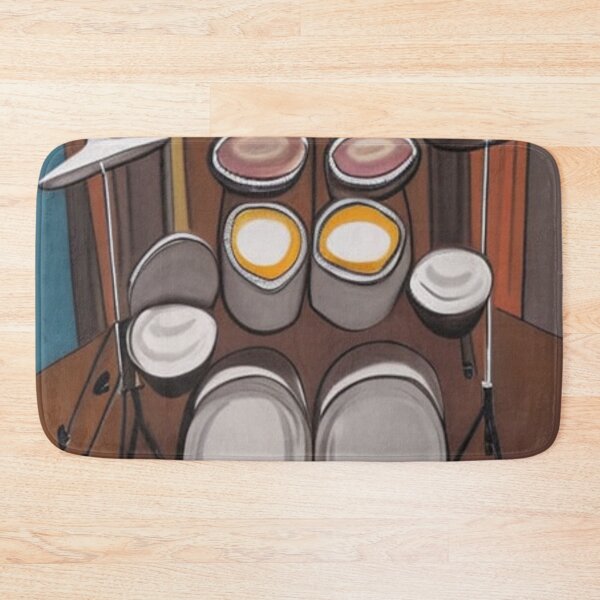 Item preview, AI Art Retro Drumset designed and sold by MugsNstuff Live Love Create!.