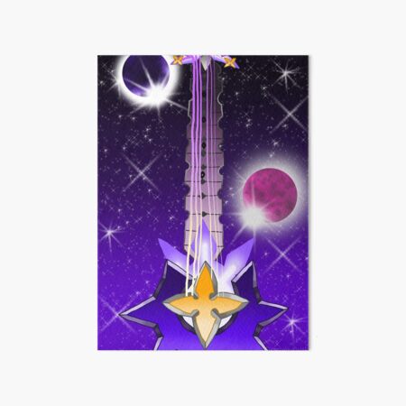 Vista previa del artículo con la obra «Guitarra Fusion Keyblade # 128 - Eclipse Lunar y Claymore de Saix», diseñado y vendido por FieryWindWaker.