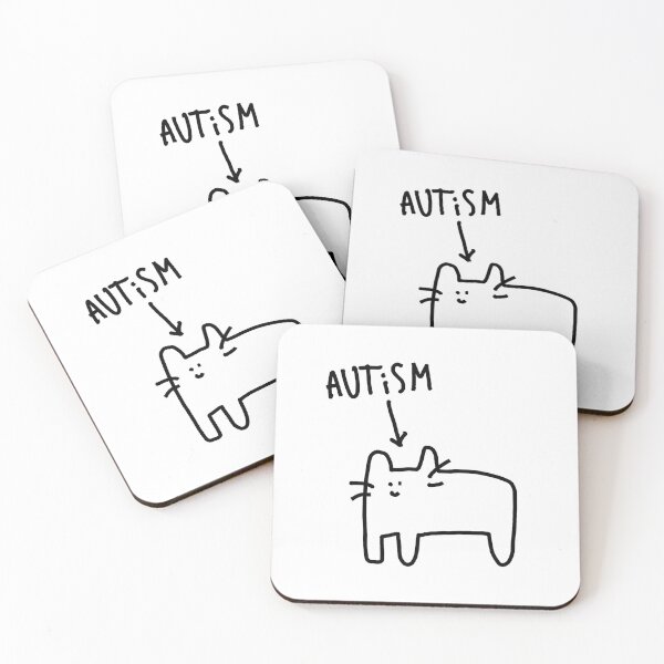 Item preview, autism cat designed and sold by saacstix.