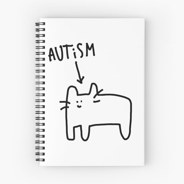 Item preview, autism cat designed and sold by saacstix.