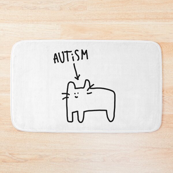 Item preview, autism cat designed and sold by saacstix.