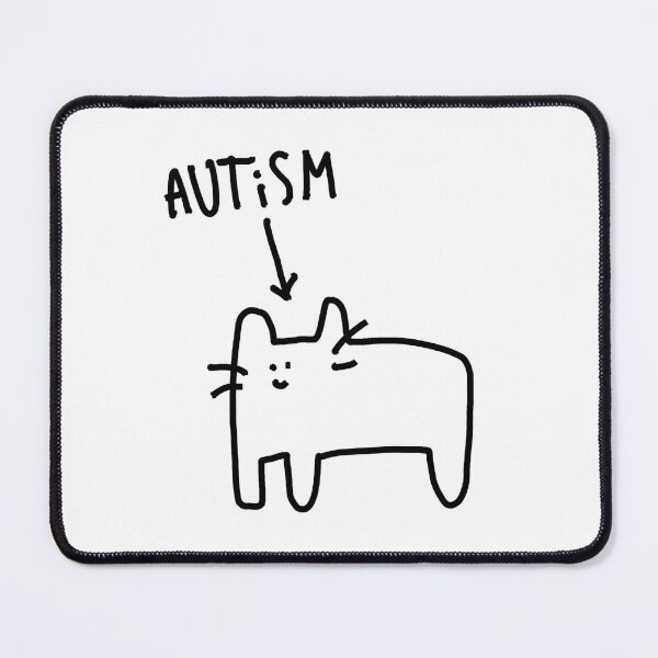 Item preview, autism cat designed and sold by saacstix.