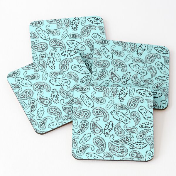 Item preview, Pond Water Paisley - Ciliate Cerulean designed and sold by thecrunchyflea.