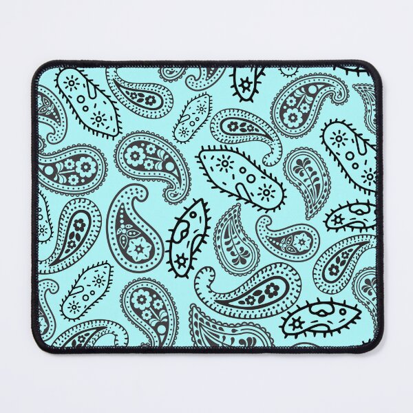 Item preview, Pond Water Paisley - Ciliate Cerulean designed and sold by thecrunchyflea.