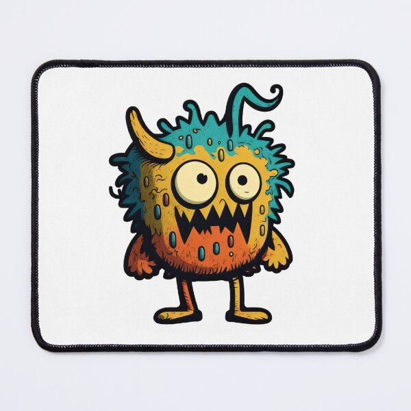 Item preview, Anxious little monster designed and sold by Cute Robot.