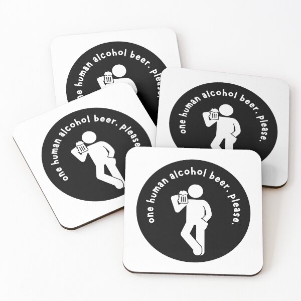 Item preview, One human alcohol beer, please. designed and sold by BluenoseArt.