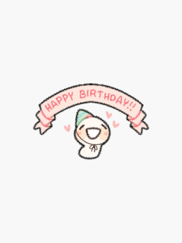 HAPPY BIRTHDAY SAPNAP-happy birthday sapnap Sticker for Sale by