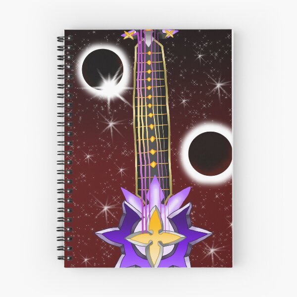 Item preview, Fusion Keyblade Guitar #129 - Total Eclipse & Saix's Claymore designed and sold by FieryWindWaker.