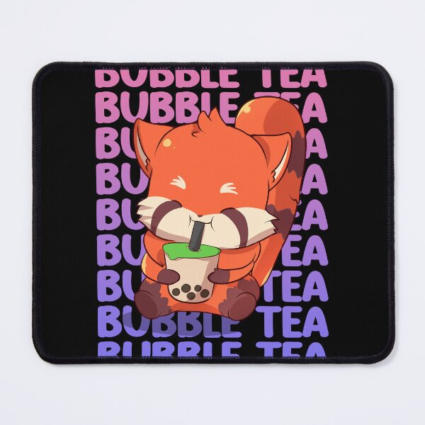 Item preview, Red Panda Bubble Tea Break, Boba Tea Lover designed and sold by Mini Pandas.