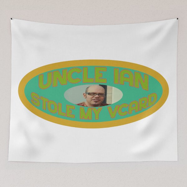 Item preview, uncle ian stole my vcard designed and sold by bryleagrace.