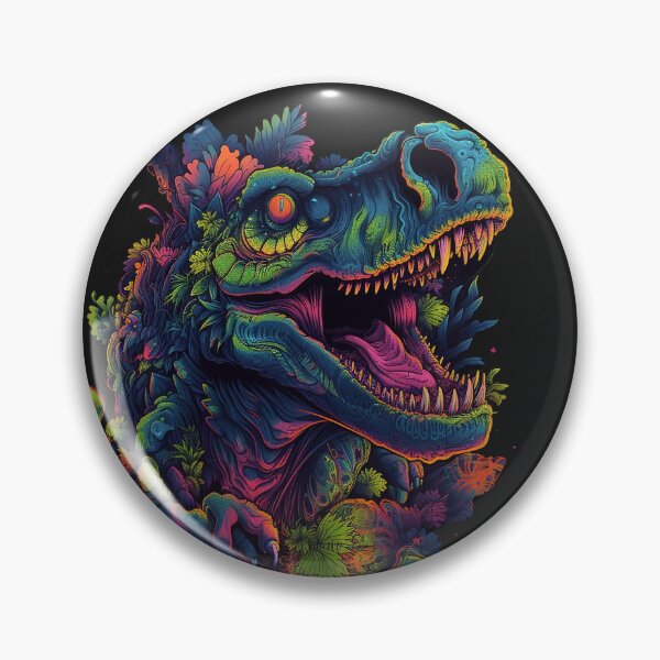 Aperçu de l'œuvre Mr. T Rex - Types fantaisistes - Couleurs vives et motifs vifs créée et vendue par superpedro.