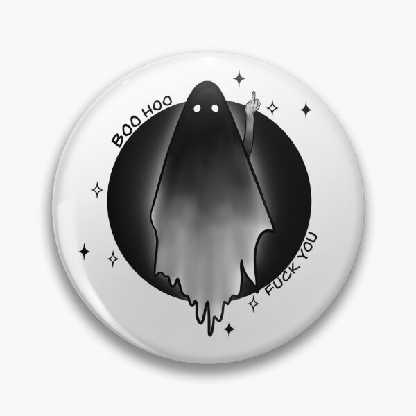 Item preview, Boohoo fuck you ghost designed and sold by KHansenDesignCo.
