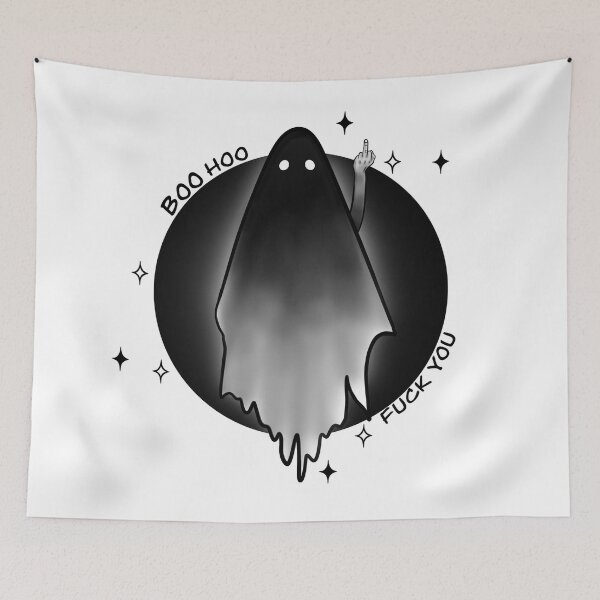 Item preview, Boohoo fuck you ghost designed and sold by KHansenDesignCo.