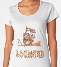 Leonard Owl Frauen Premium T-Shirts