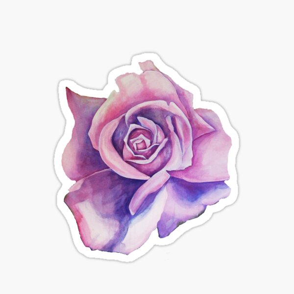 Sticker Puffy Bisounours bleu - I Love Rose